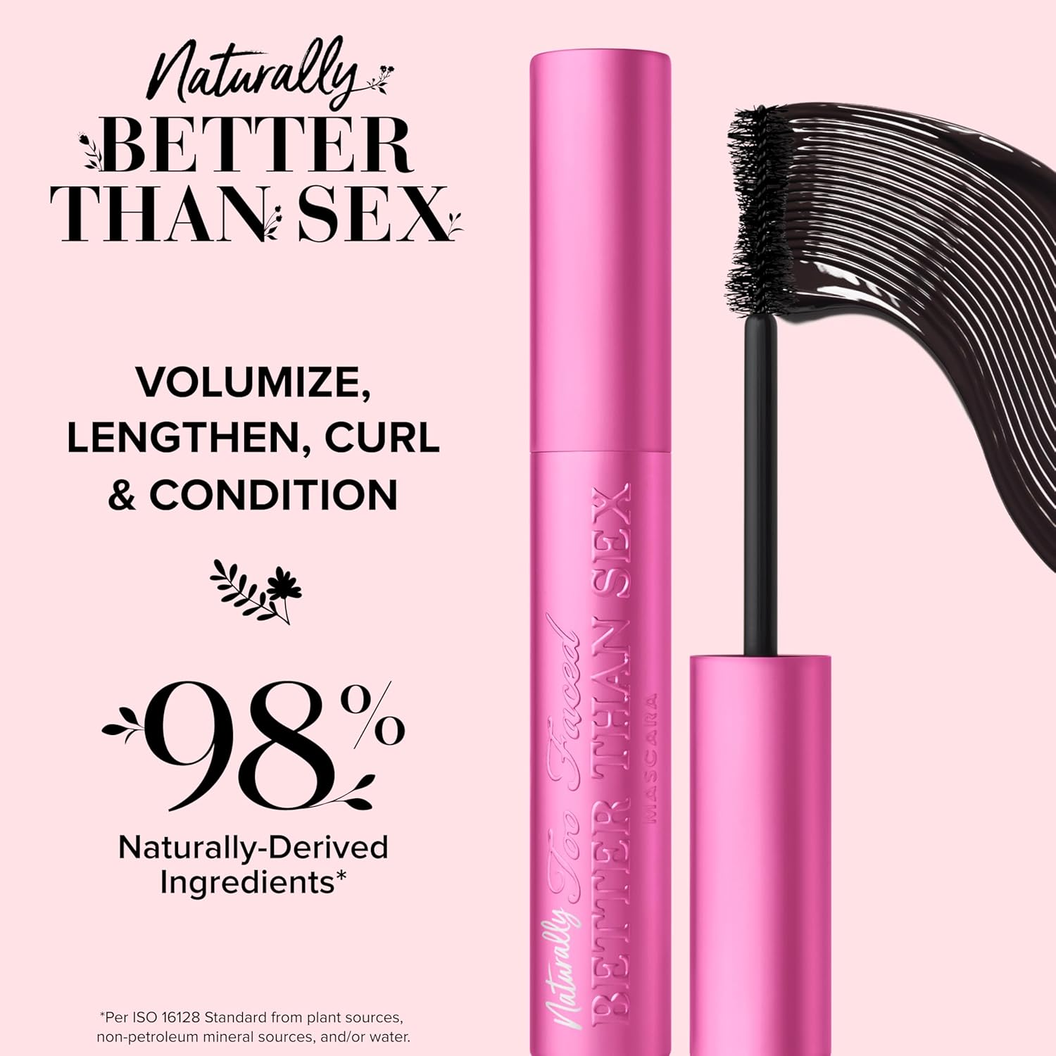 Too Faced – Mascara de Pestañas Better Than Sex naturally