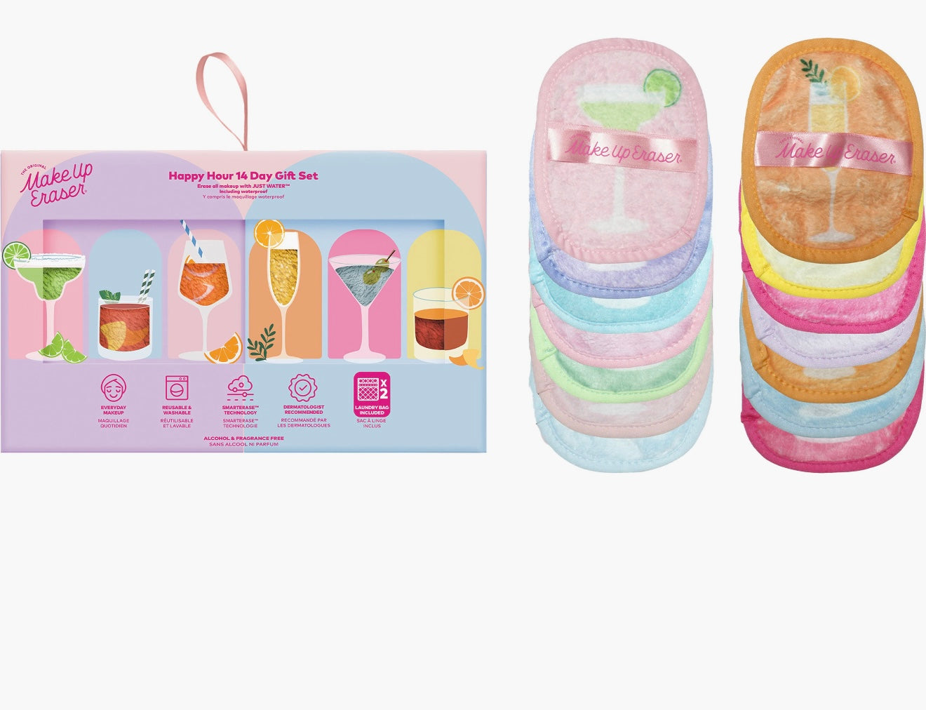 Makeup Eraser -set de toallas desmaquillantes