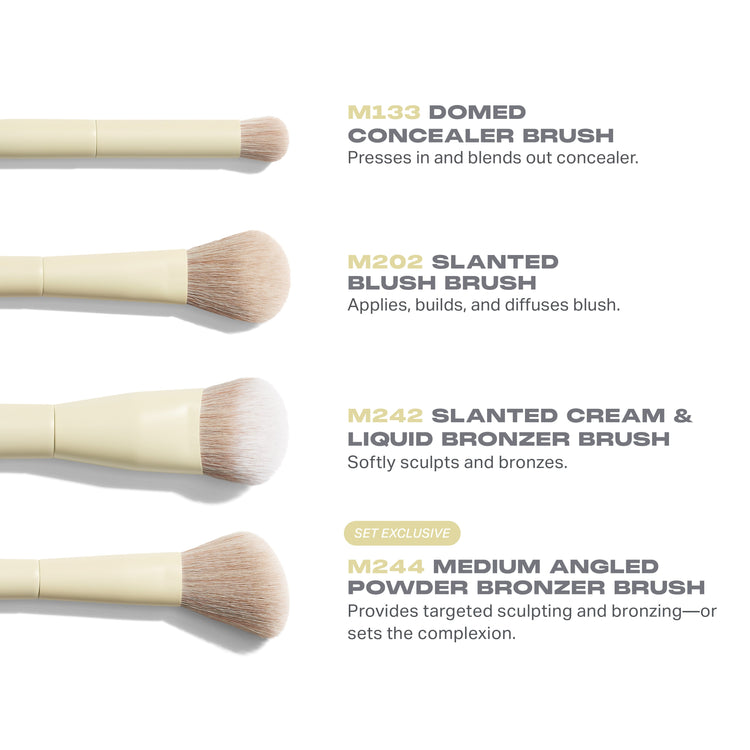 MORPHE- Set de brochas 4 piezas
