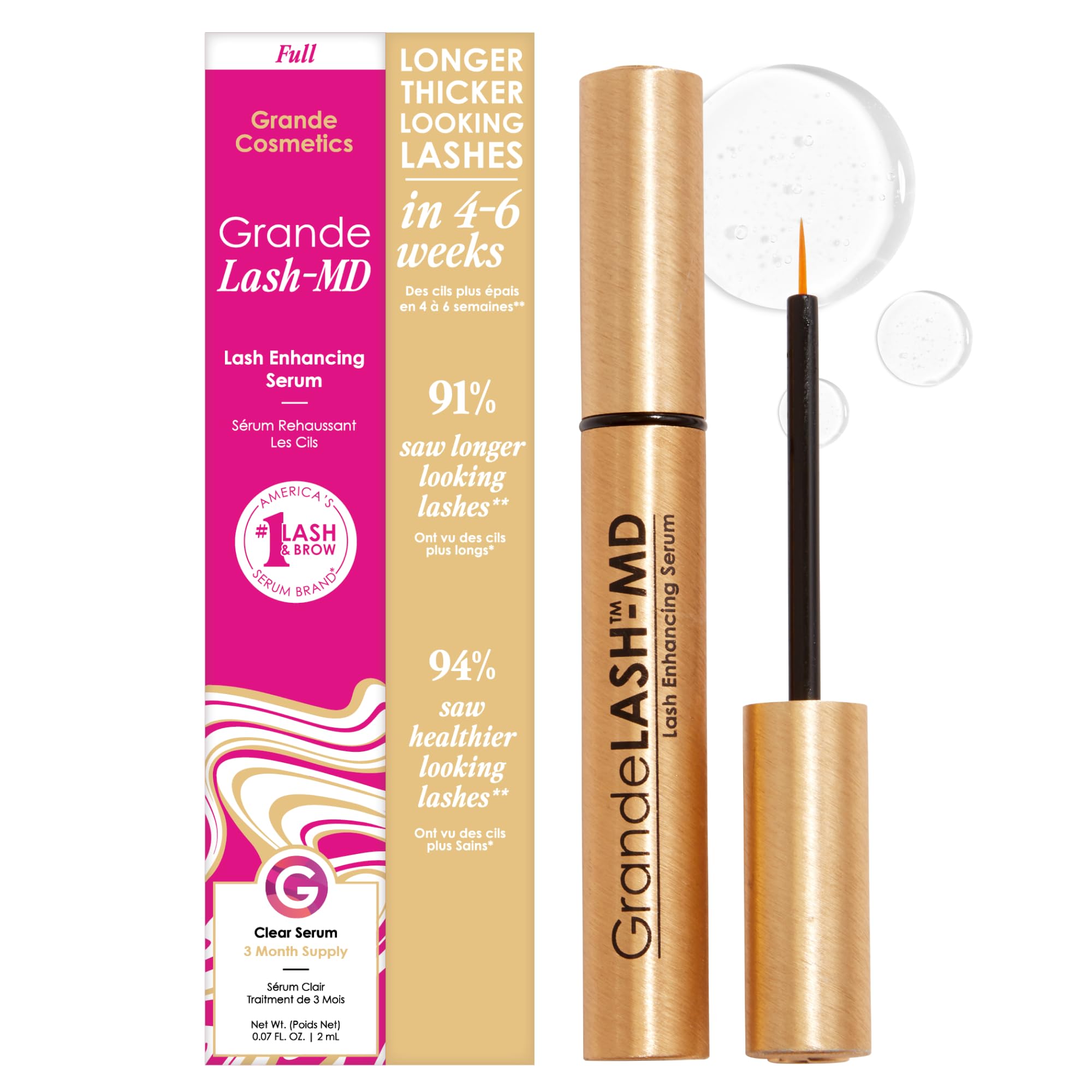 Grande Cosmetics – Grande Lash MD Serum 2ml