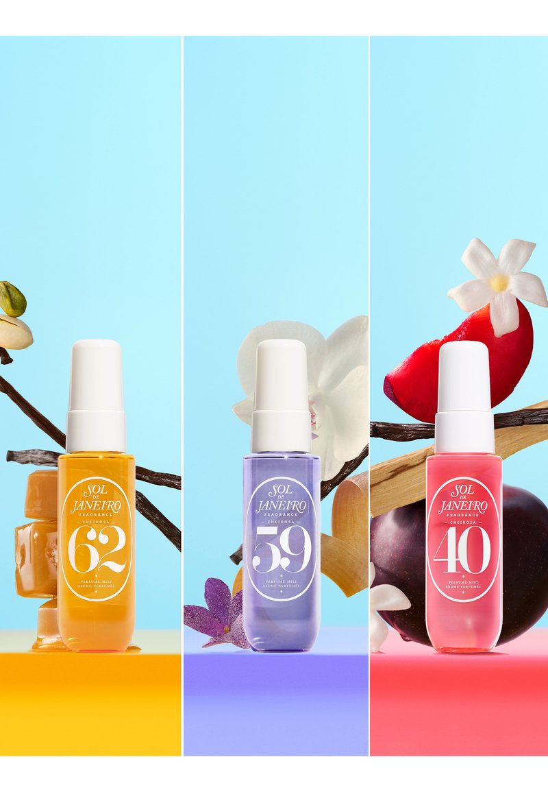 Sol de Janeiro - set de Splash cheirosa Sunny sultry delicious