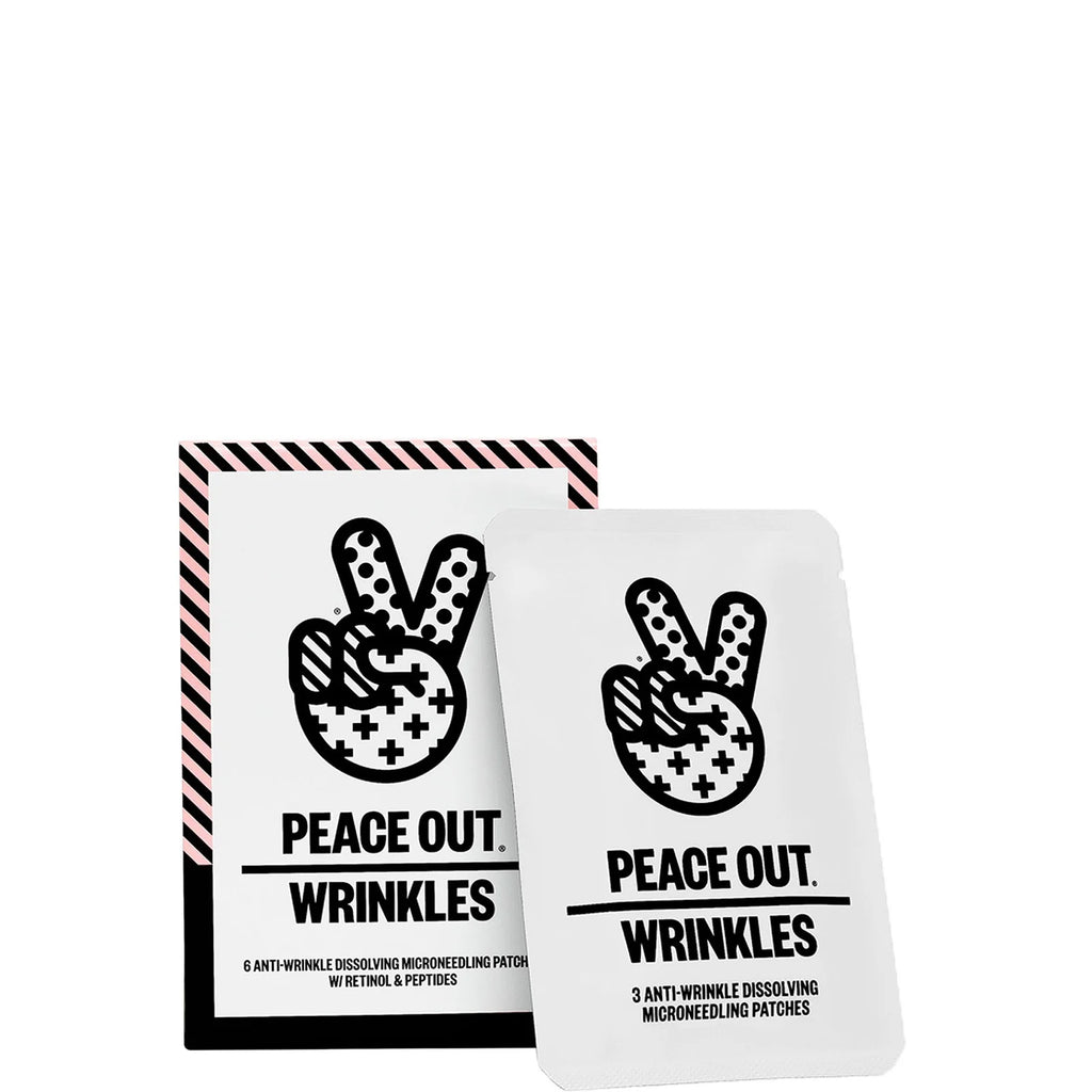 Peace Out – Parches de retinol antiarrugas con microagujas Wrinkles