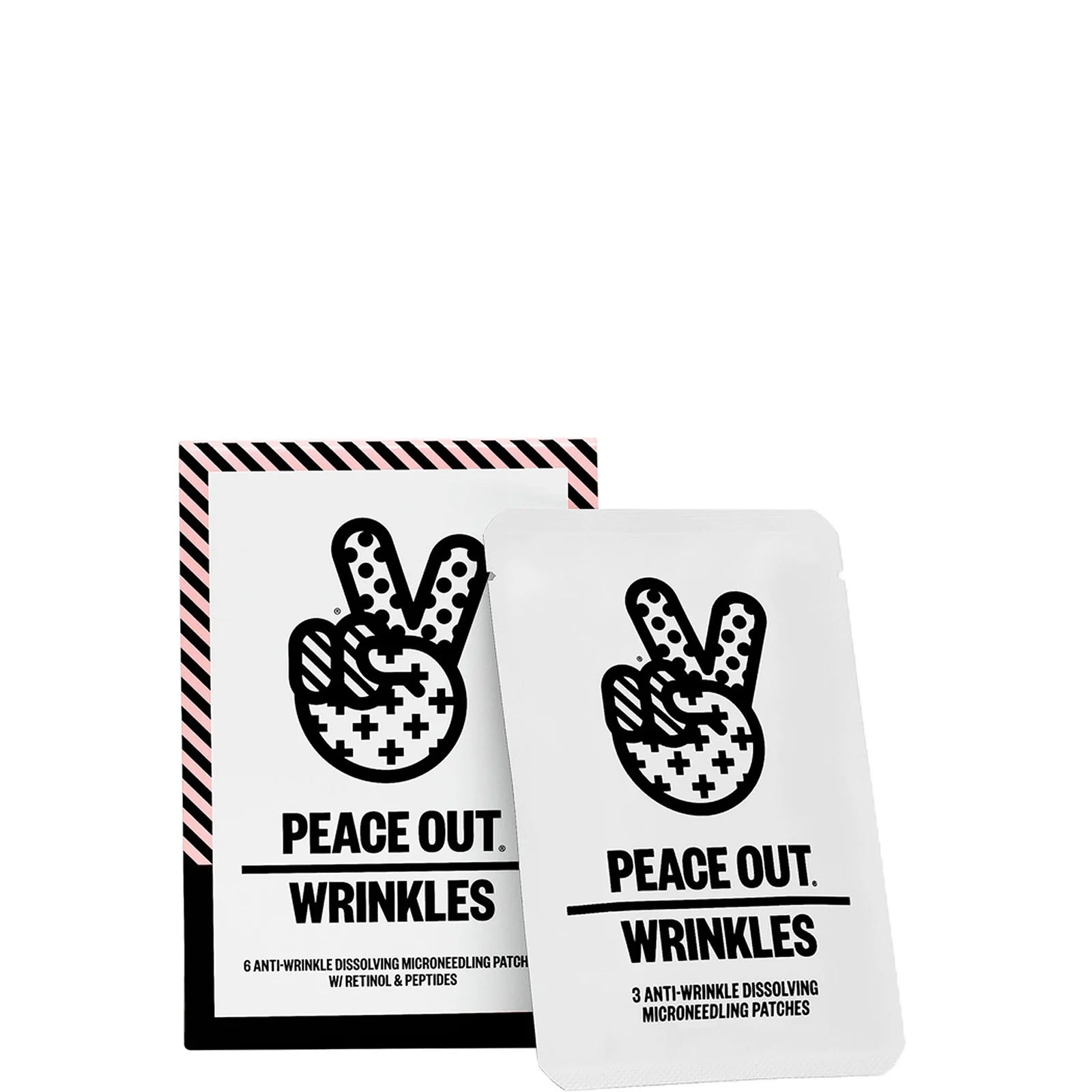 Peace Out – Parches de retinol antiarrugas con microagujas Wrinkles
