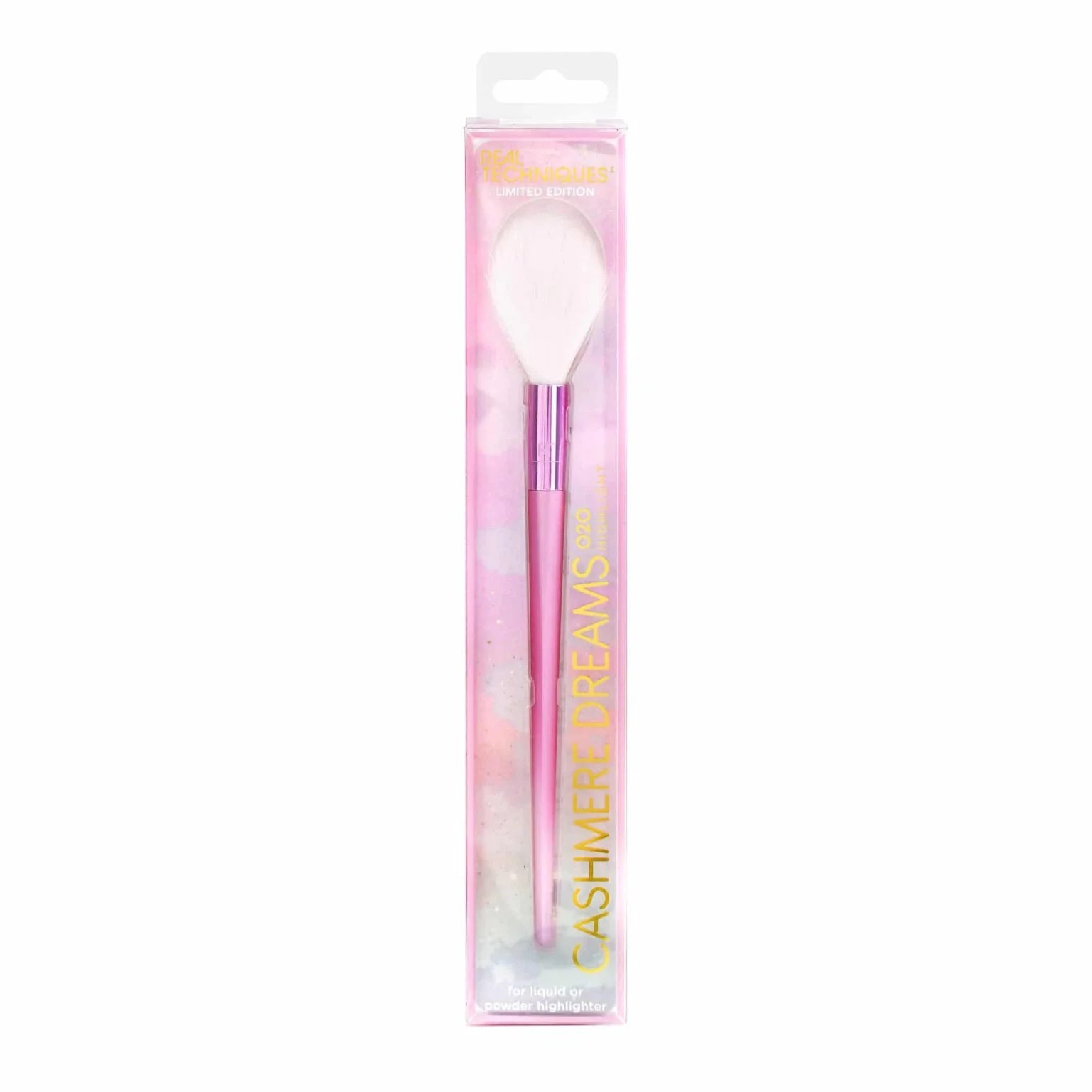 Real Techniques – Brocha para iluminador mod 020 Cashmere dreams